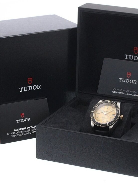 TUDOR Heritage Black Bay 79733N Date gold Dial Automatic Men\'s Watch_959989